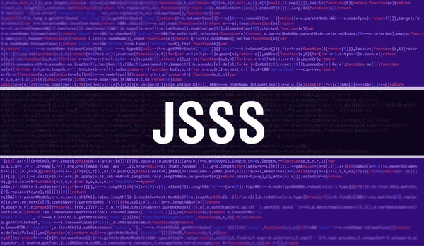 Jsss Con Tecnología Abstracta Fondo Código Binario Datos Binarios Digitales — Foto de Stock