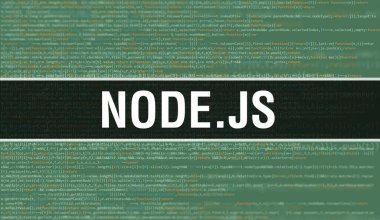 Programın Random Parts of Program Kod.NODE.JS metni ile NODE.JS kavramı yazılım geliştiricisi ve Bilgisayar betiğinin programlama kodu soyut teknoloji arkaplanı üzerine yazılmıştır. Teknoloji morina balığıyla node.js.