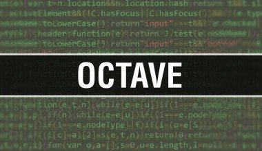 Programın Random Parts of Program Kodu. Octave metni ile oktav kavramı yazılım geliştiricisi ve bilgisayar yazılımının programlama kodu soyut teknoloji arkaplanı üzerine yazıldı. Teknoloji Morinasıyla Octave