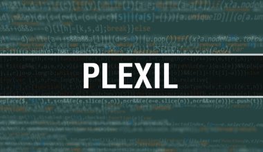 PLEXIL metin yazılmıştır Programlama kod soyut teknoloji arkaplan Yazılım geliştirici ve Bilgisayar betiği. Bilgisayar monitöründe PLEXIL kod kavramı. PLEXIL kodlama programlama web oturumu