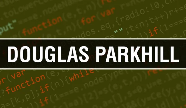 Douglas Parkhill Digital Java Code Text Douglas Parkhill 컴퓨터 소프트웨어 — 스톡 사진