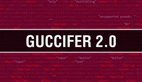 Guccifer Com Tecnologia Abstrata Código Binário Background Digital Dados Binários — Fotografia de Stock