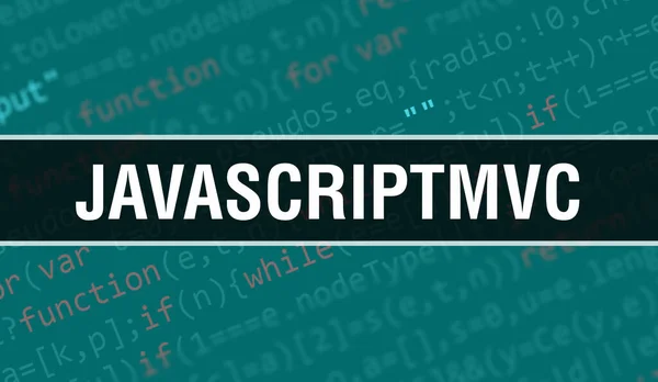 Javascriptmobile Текстом Кода Цифровой Java Концепция Вектора Кодирования Программного Обеспечения — стоковое фото