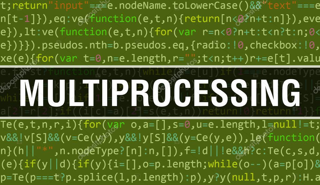 Concepto de multiprocesamiento con partes aleatorias de código de ...