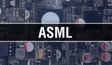 AsmL konsept illüstrasyonu devre panosundaki bilgisayar çipini kullanıyor. AsmL entegre devre levha arka planını kapat. Elektronik Bilgisayar Donanım Teknolojisi Anakart Dijital Chi üzerine AsmL