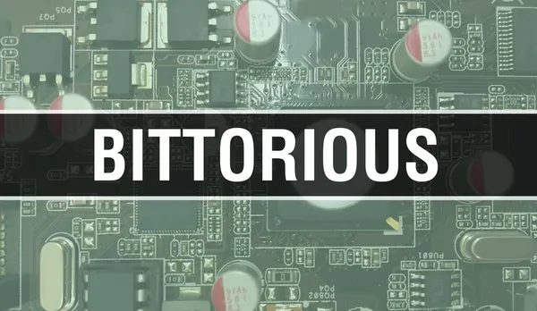 컴퓨터 하드웨어 기술에 짜증나는 일이죠 일렉트로닉 Electronic Integrated Circuit Bittourous — 스톡 사진