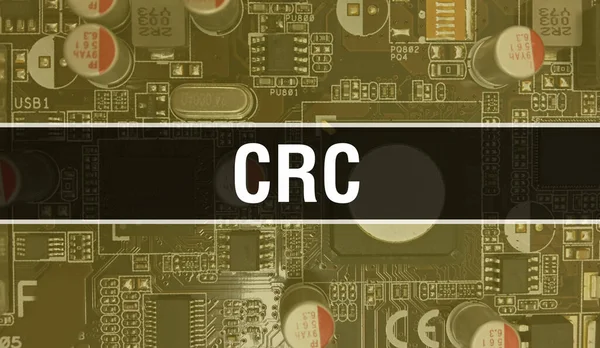 Crc Electronic Integrated Circuit Circuit Board 집적회로의 개념이다 컴퓨터 Circuit — 스톡 사진