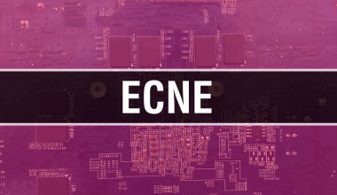 Teknoloji Anakart Dijital ile ECNE. ECNE ve Bilgisayar Devre Kurulu Elektronik Bilgisayar Donanım Teknolojisi Anakart Dijital Çip kavramı. ECNE 'yi entegre devre yaban domuzu ile kapat