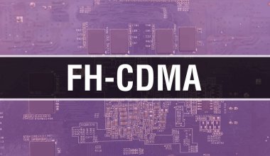 Teknoloji Anakart Dijital ile FH-CDMA. FH-CDMA ve Bilgisayar Devre Kurulu Elektronik Bilgisayar Donanım Teknolojisi Anakart Dijital Çip kavramı. Entegre devre ile FH-CDMA kapat