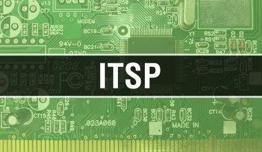 Teknoloji Anakart Dijital ile ITSP. ITSP ve Bilgisayar Devre Kurulu Elektronik Bilgisayar Donanım Teknolojisi Anakart Dijital Çip kavramı. Tümleşik devre yaban domuzuyla ITSP 'yi kapat