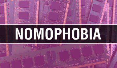 Teknoloji anakart dijitalinde hiçbir şey korkusu yok. Nomofobi ve Bilgisayar Devre Kurulu Elektronik Bilgisayar Donanım Teknolojisi Anakart Dijital Çip kavramı. Nomofobiyi entegre ederek kapat