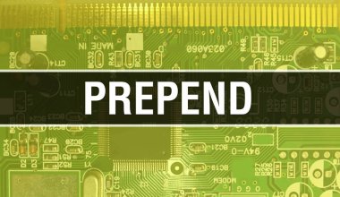 Bilgisayar ana kartı ile konsepti hazırlayın. Teknoloji anakartının dijital teknolojisi üzerine yazılmış metni hazırla. Yazdırılmış devre kartı ile hazırlan ve Chip entegre devreleri kapat