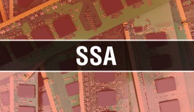 SSA metni yazılım geliştiricisi ve bilgisayar yazılımının Elektronik soyut teknoloji arka planında yazıldı. Entegre devrelerin SSA konsepti. SSA entegre devre ve direnç