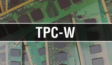 Teknoloji Anakart Dijital ile TPC-W. TPC-W ve Bilgisayar Devresi Elektronik Bilgisayar Donanım Teknolojisi Anakart Dijital Çip kavramı. Tümleşik devre domuzuyla TPC-W 'yi kapat