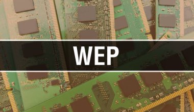 WEP yazılımı yazılım geliştiricisi ve bilgisayar yazılımının Elektronik soyut teknoloji arka planında yazılmıştır. WEP entegre devreler konsepti. WEP entegre devre ve direnç