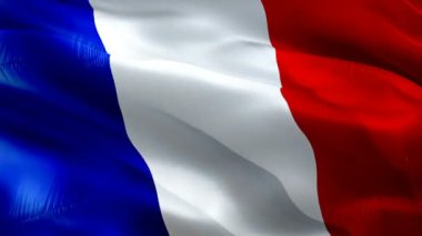 Birleşmiş Milletler İklim Değişikliği bayrağı. Ulusal 3D BM bayrağı sallanıyor. Birleşmiş Milletler küresel ısınma işareti. BM İklim Değişikliği bayrağı HD arka planı. Birleşmiş Milletler bayrağı 1080p HD video New York, 4 Mayıs 2019