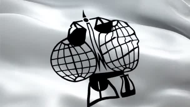 Logotipo Iupac Nacional União Internacional Química Pura Aplicada Logotipo Acenando — Vídeo de Stock