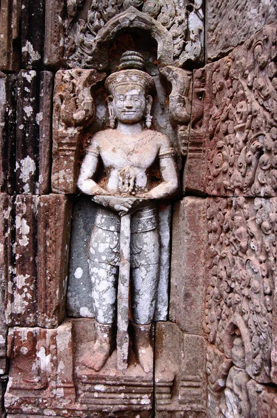 A Bas-Relief Statue of Khmer Culture — Stock Photo, Image