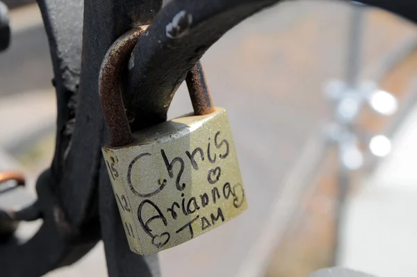 Lover's Lock — Stock Photo, Image