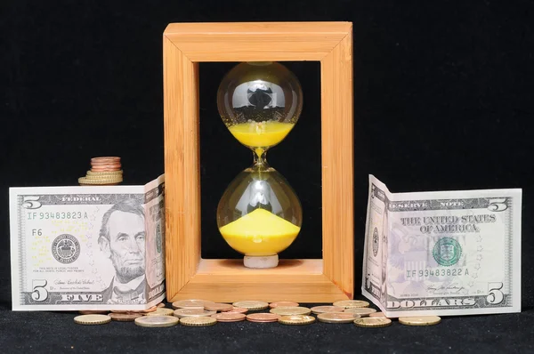 El tiempo es concepto de dinero — Foto de Stock