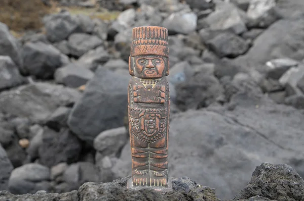 Maya Statue — Stock Photo, Image