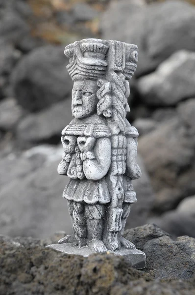 Maya Statue — Stock Photo, Image