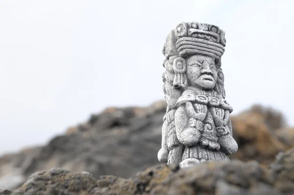 Estátua de maya — Fotografia de Stock