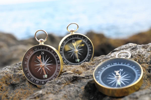 Analog kompass — Stockfoto