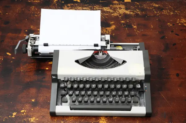 Vintage Travel Máquina de escrever — Fotografia de Stock