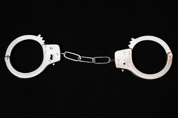 Пара наручников — стоковое фото