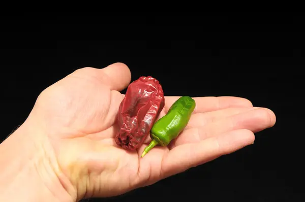 Pálivé chilli papričky — Stock fotografie