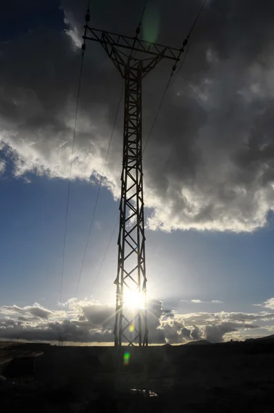 Electricity Pole — Stock Photo, Image