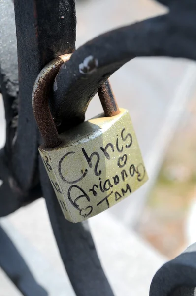 Lover's Lock — Stock Photo, Image