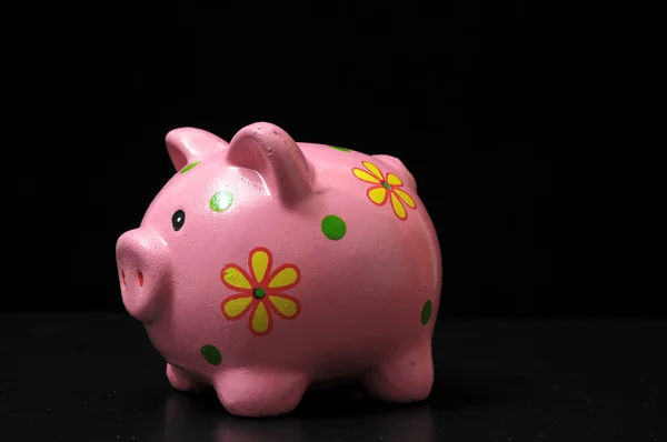 Pink Pig Piggy Bank — Stock Photo, Image