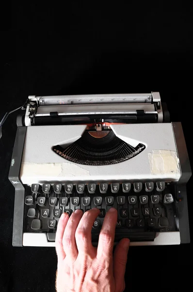 Reise-Oldtimer-Schreibmaschine — Stockfoto