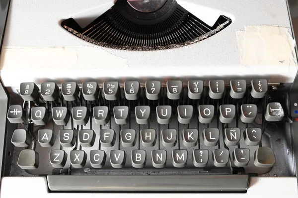 Cestování ročník psací stroj — Stock fotografie