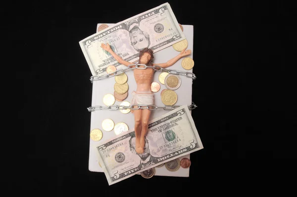 Kristus a peníze — Stock fotografie