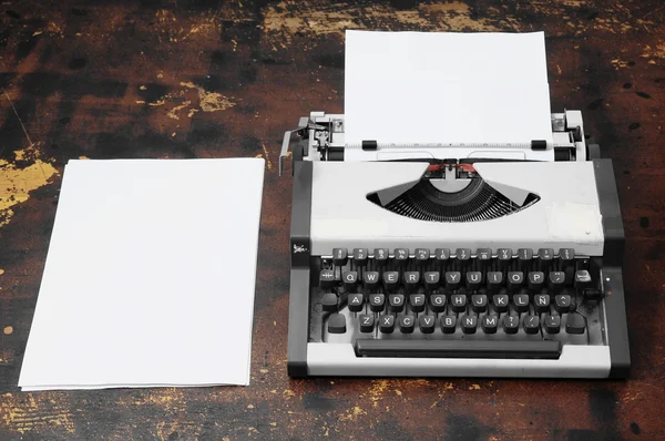 Vintage Travel Typewriter — Stock Photo, Image