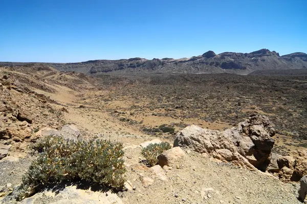 Areia e rochas deserto — Fotografia de Stock