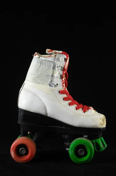 Förbrukade roller skate — Stockfoto