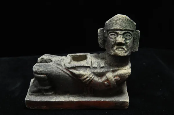 Antike Maya-Statue — Stockfoto
