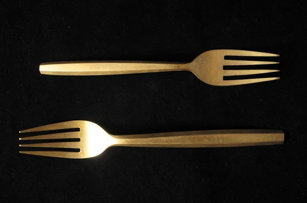 Vintage Silver Flatware — Stock Photo, Image