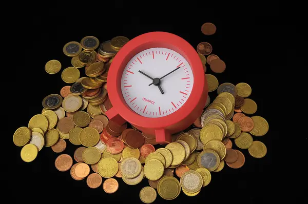 El tiempo es concepto de dinero — Foto de Stock