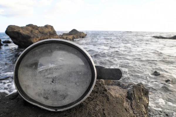 Máscara de buceo Vintage l — Foto de Stock