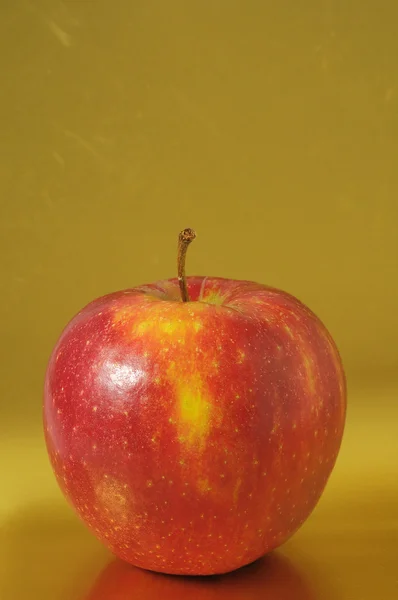 Roter Apfel — Stockfoto