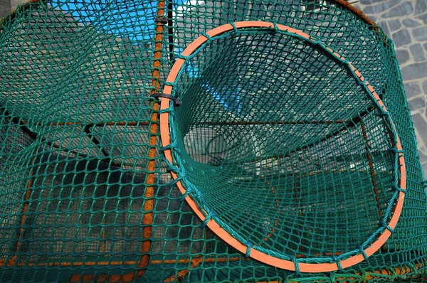 Trampas de peces verdes vacías —  Fotos de Stock