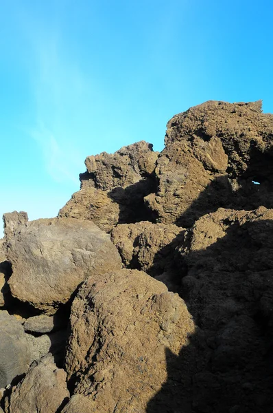 Rocas de lava endurecidas en seco —  Fotos de Stock