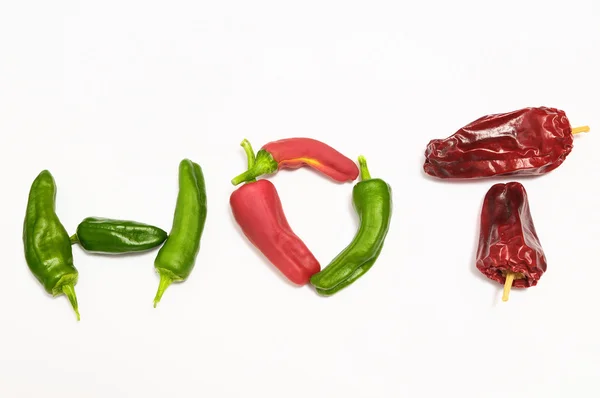 Hot Chili Peppers — Stock Photo, Image