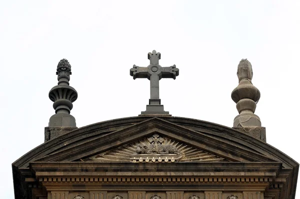 Un toit d'une vieille église — Photo