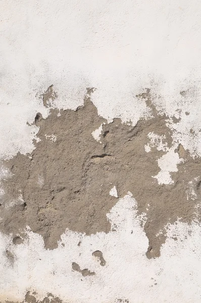 Peeling invecchiato muro bianco — Foto Stock